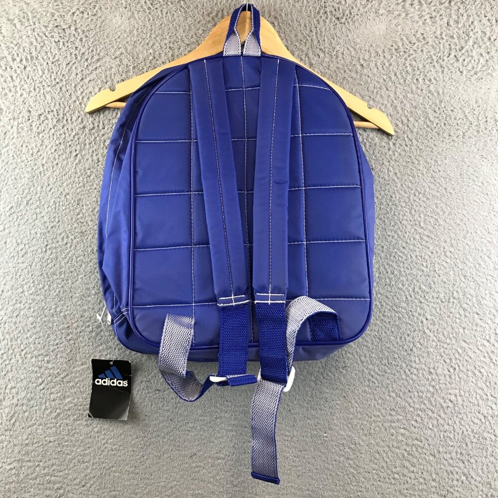 New Adidas Blue Backpack With Logo‎ Design - Picture 2 of 15